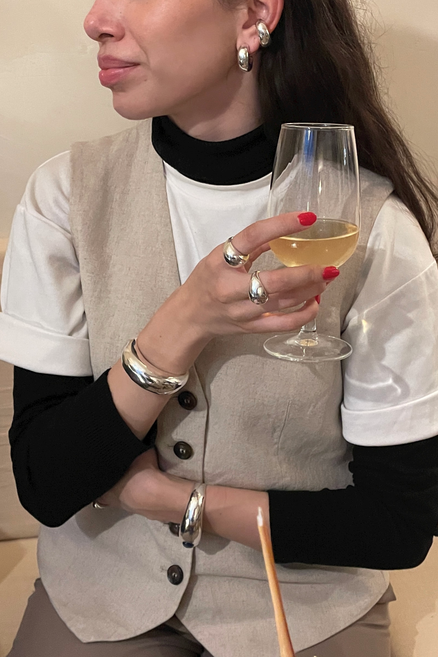 Soma Cuff Bracelet - 925 Silver