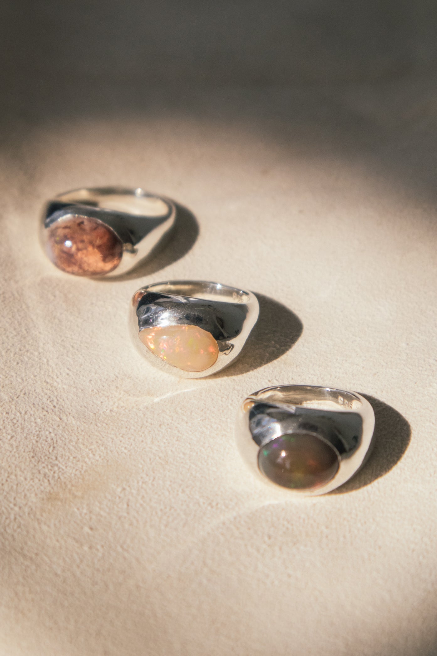 Soma Opal Ring - 925 Silver