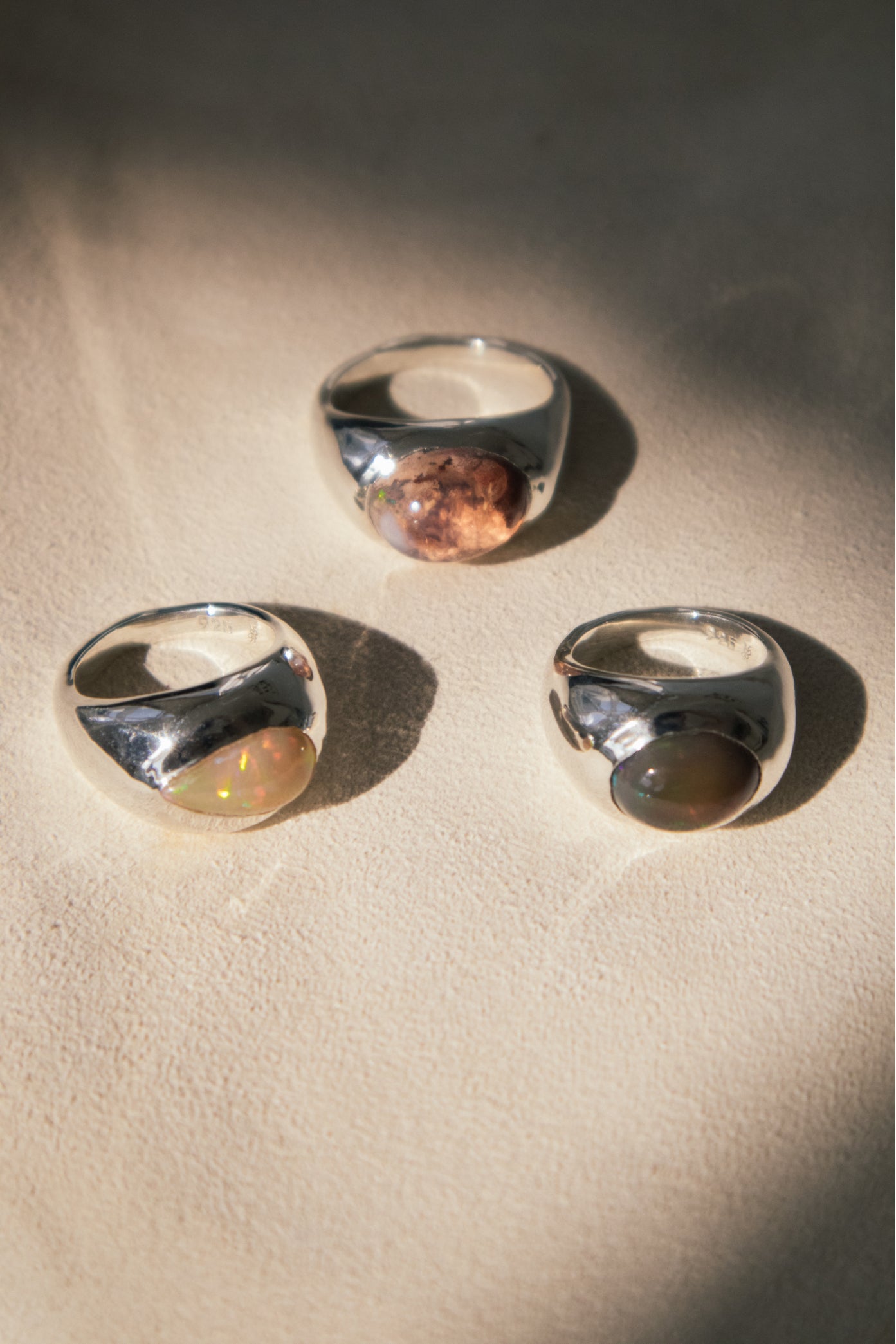 Soma Opal Ring - 925 Silver