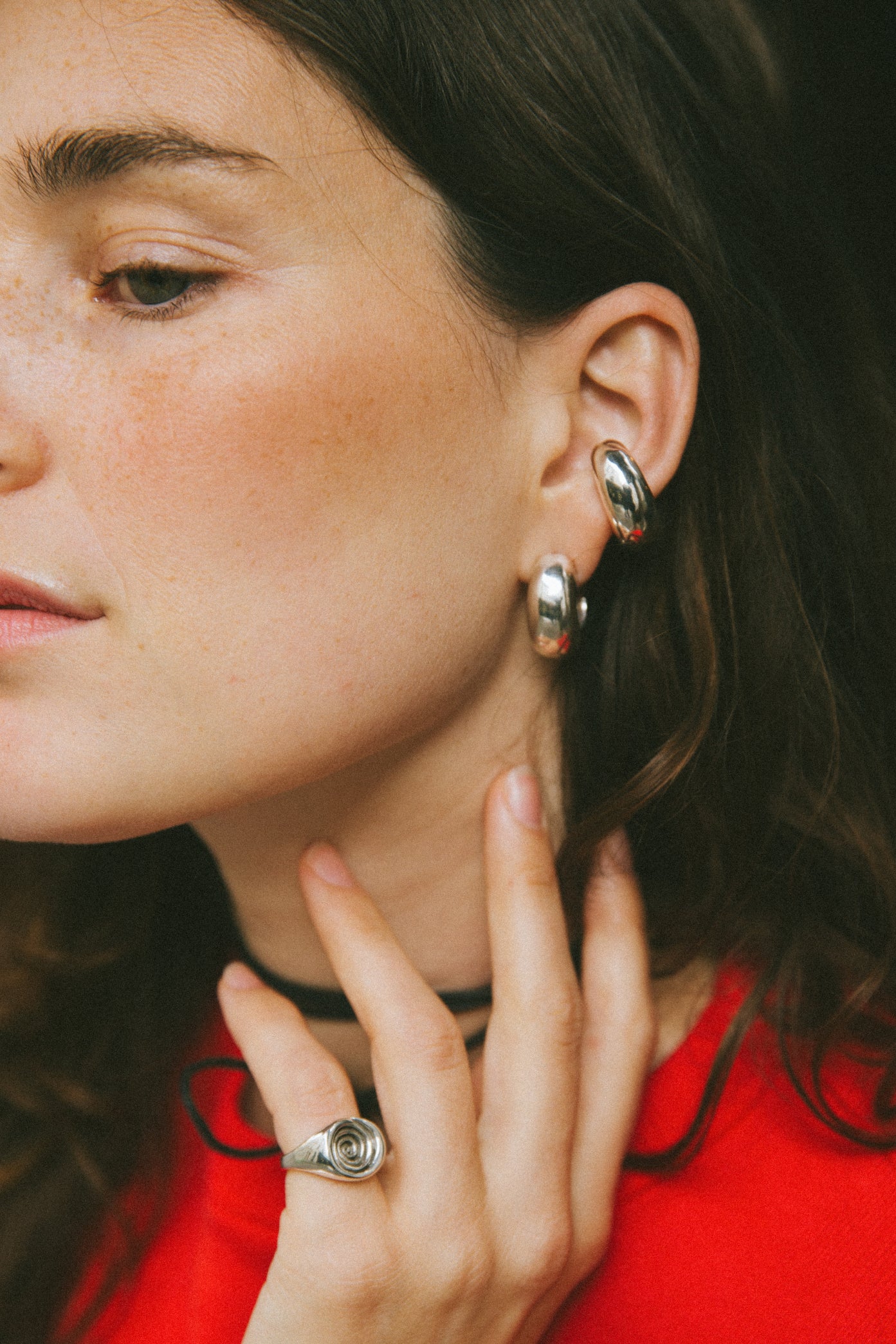 Soma Petit Hoops - 925 Silver