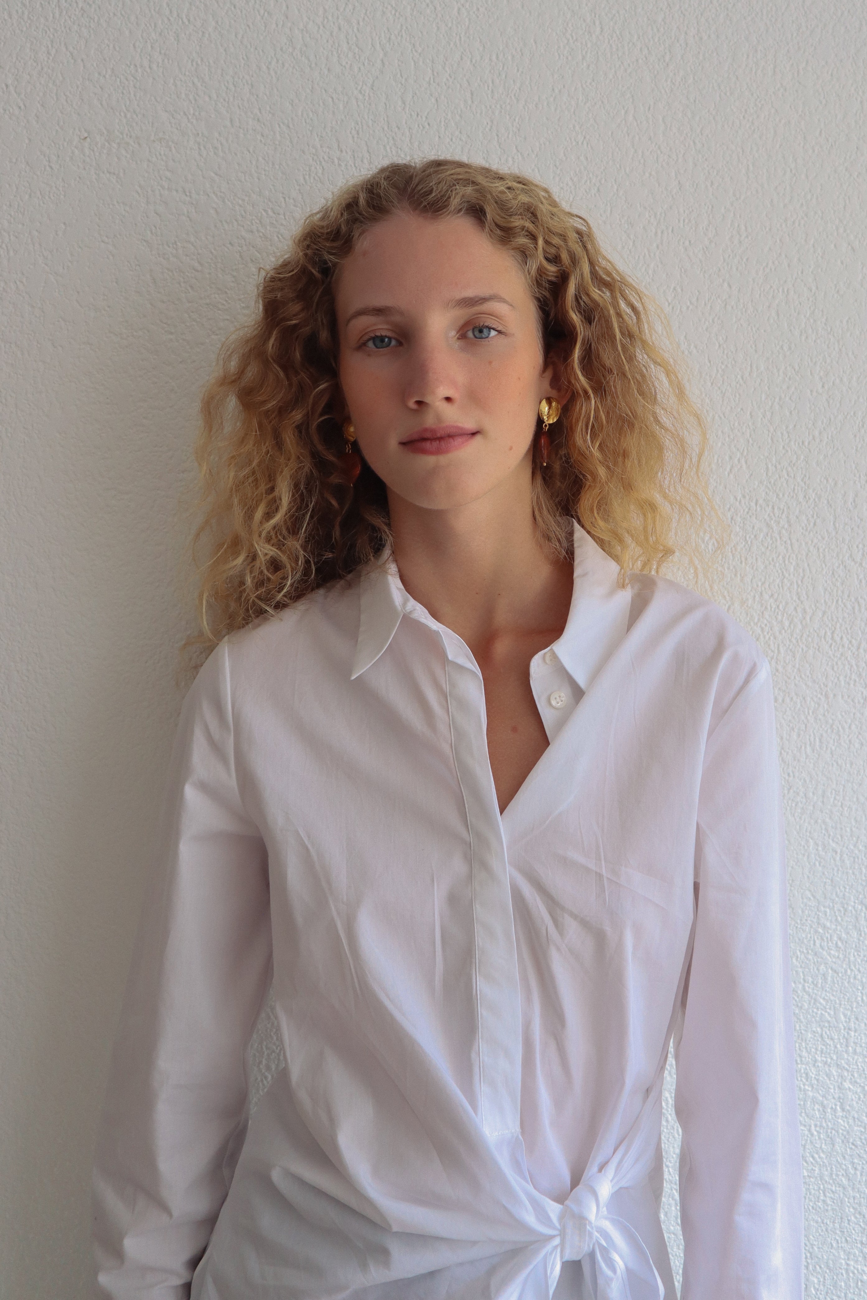 Pendientes Dionne Jaspe Rojo - 18k Oro Vermeil