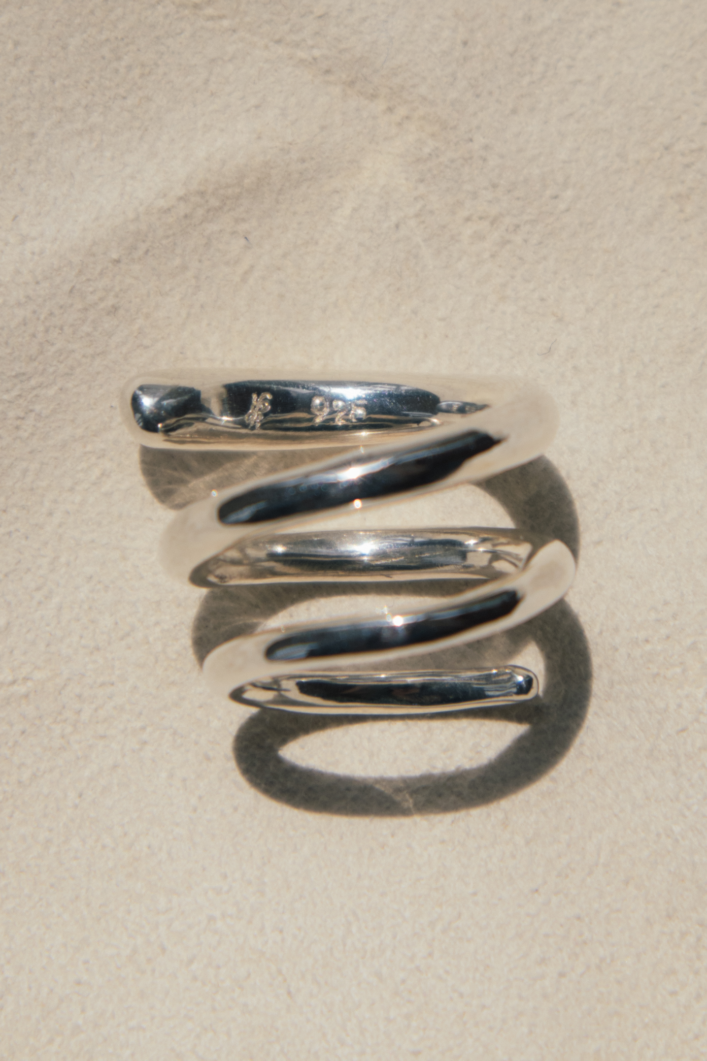 Anillo El Espiral - 925 Plata