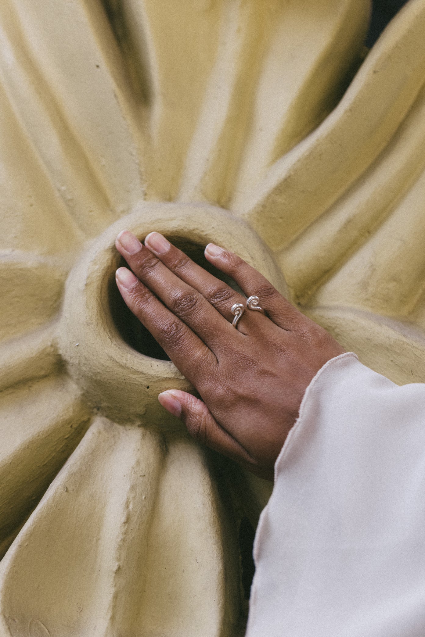 Anillo El Garabato - 18k Oro Vermeil