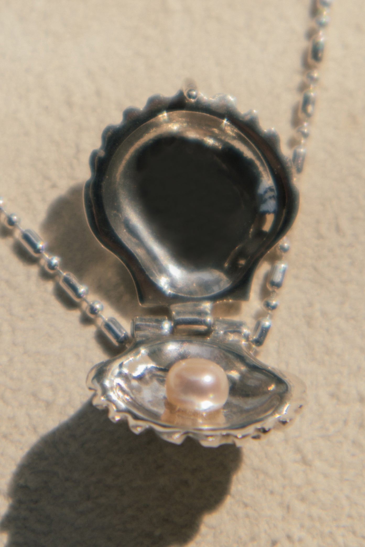 La Perlita Secret Message Charm Necklace - 925 Silver