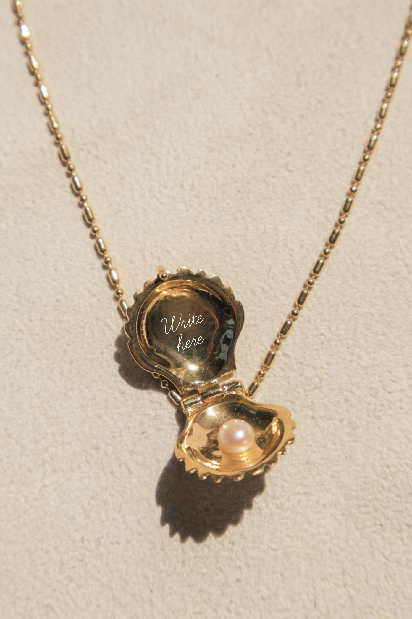 Collar La Perlita con Mensaje Secreto - 925 Plata