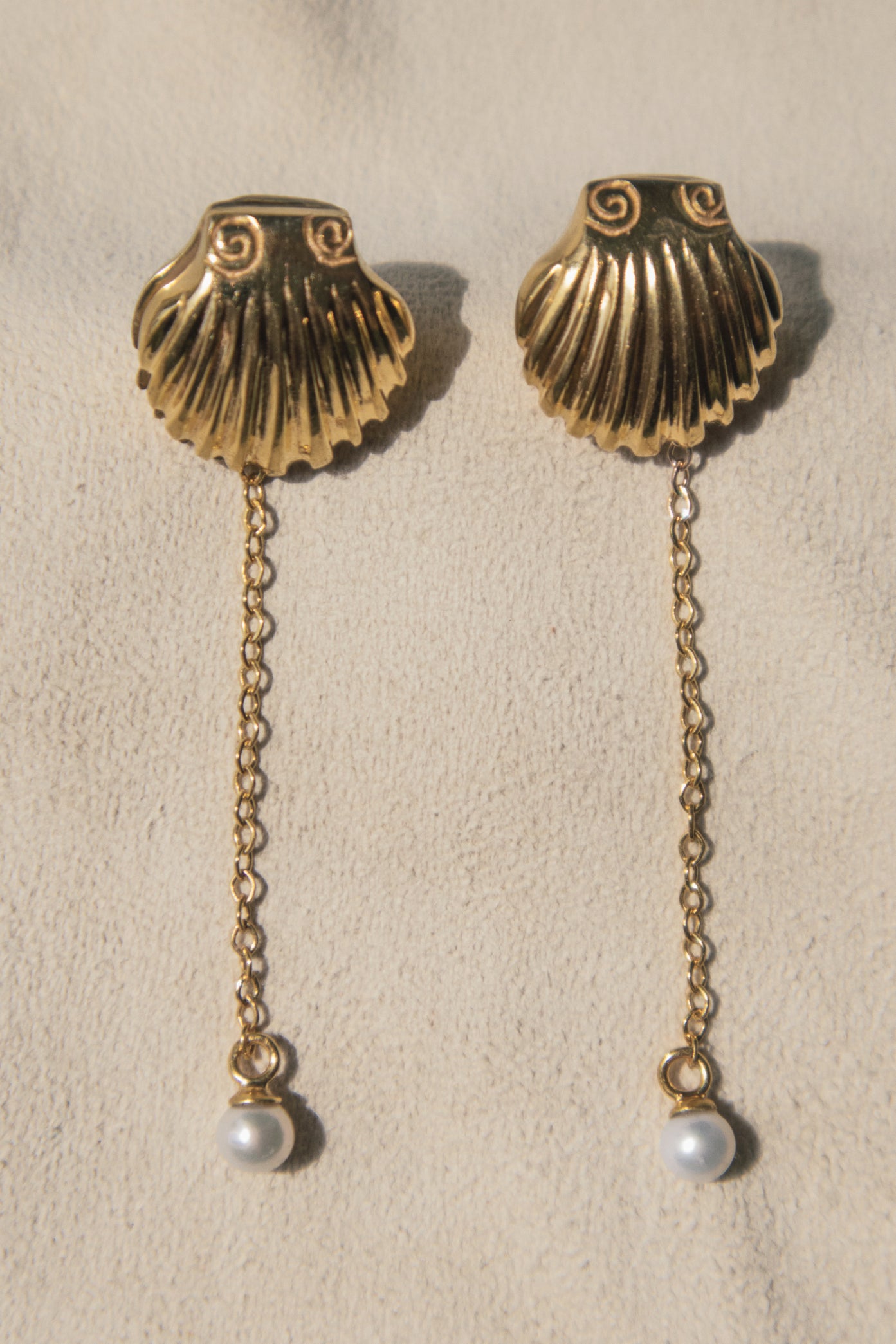 La Perlita Earrings - 18K Gold Vermeil