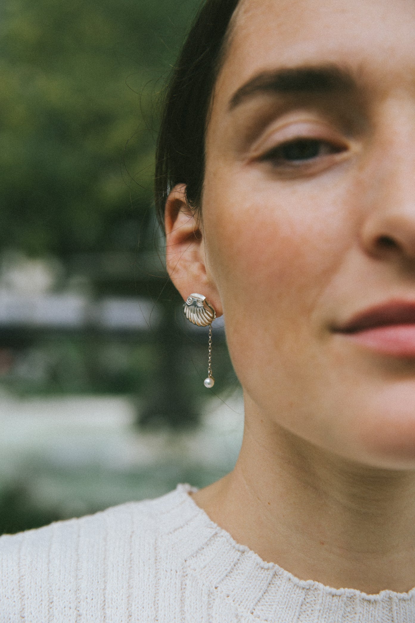 Pendientes La Perlita - 925 Plata