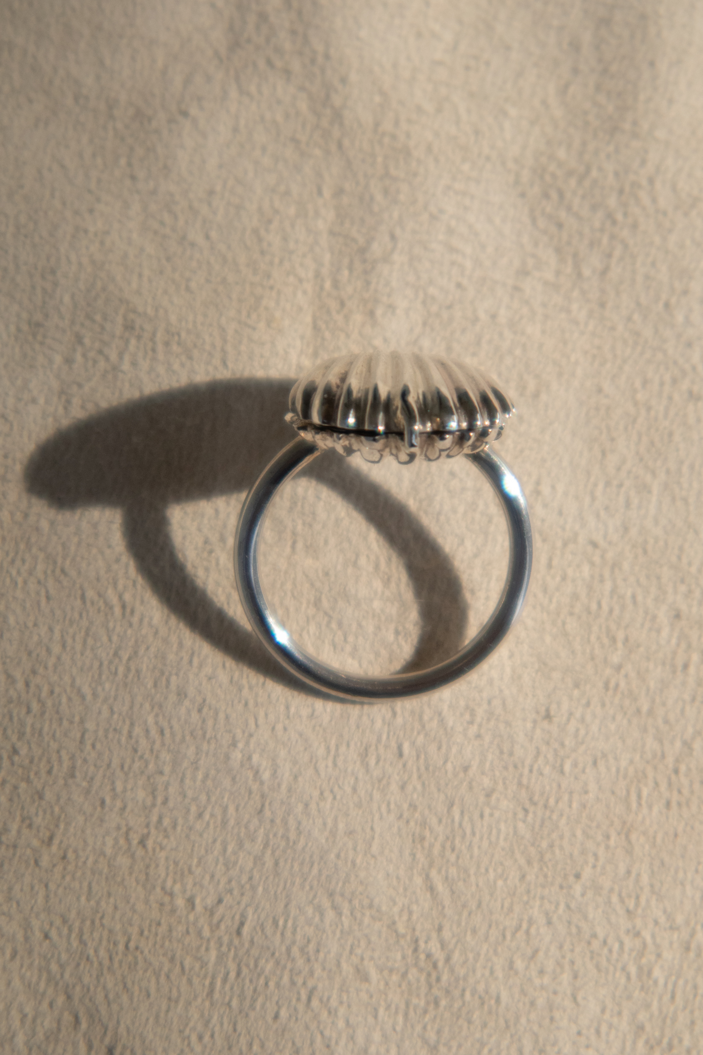La Perlita Secret Message Ring - 925 Silver