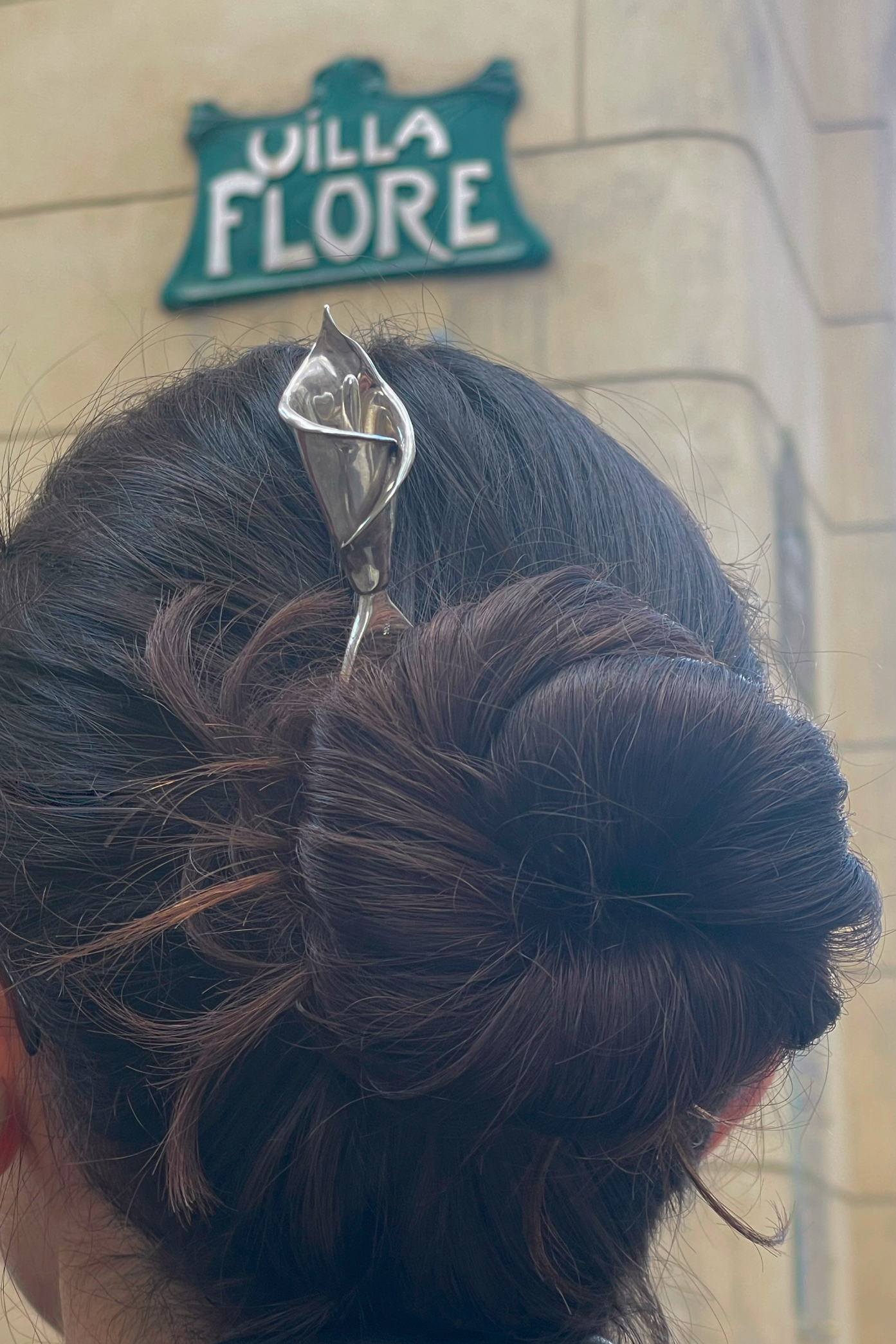 Pin de Cabello La Flor - Calla Lily