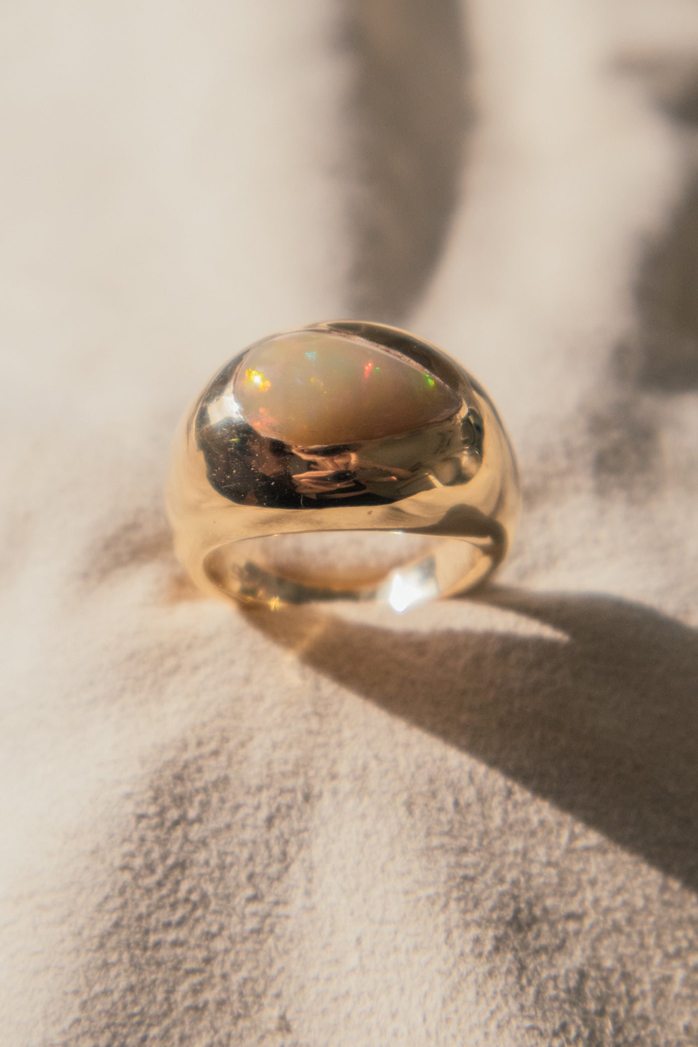 Soma Opal Ring - 18K Gold Vermeil