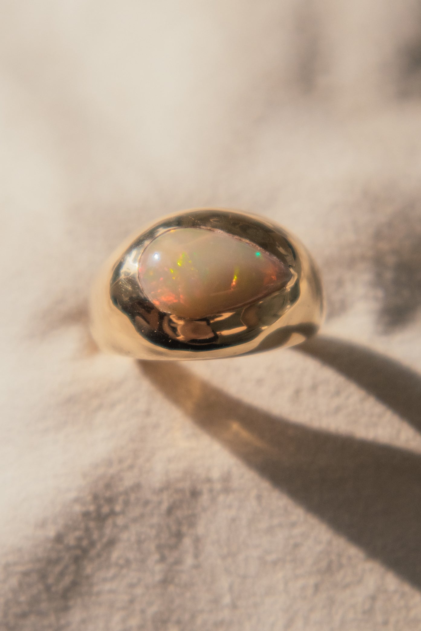 Soma Opal Ring - 18K Gold Vermeil