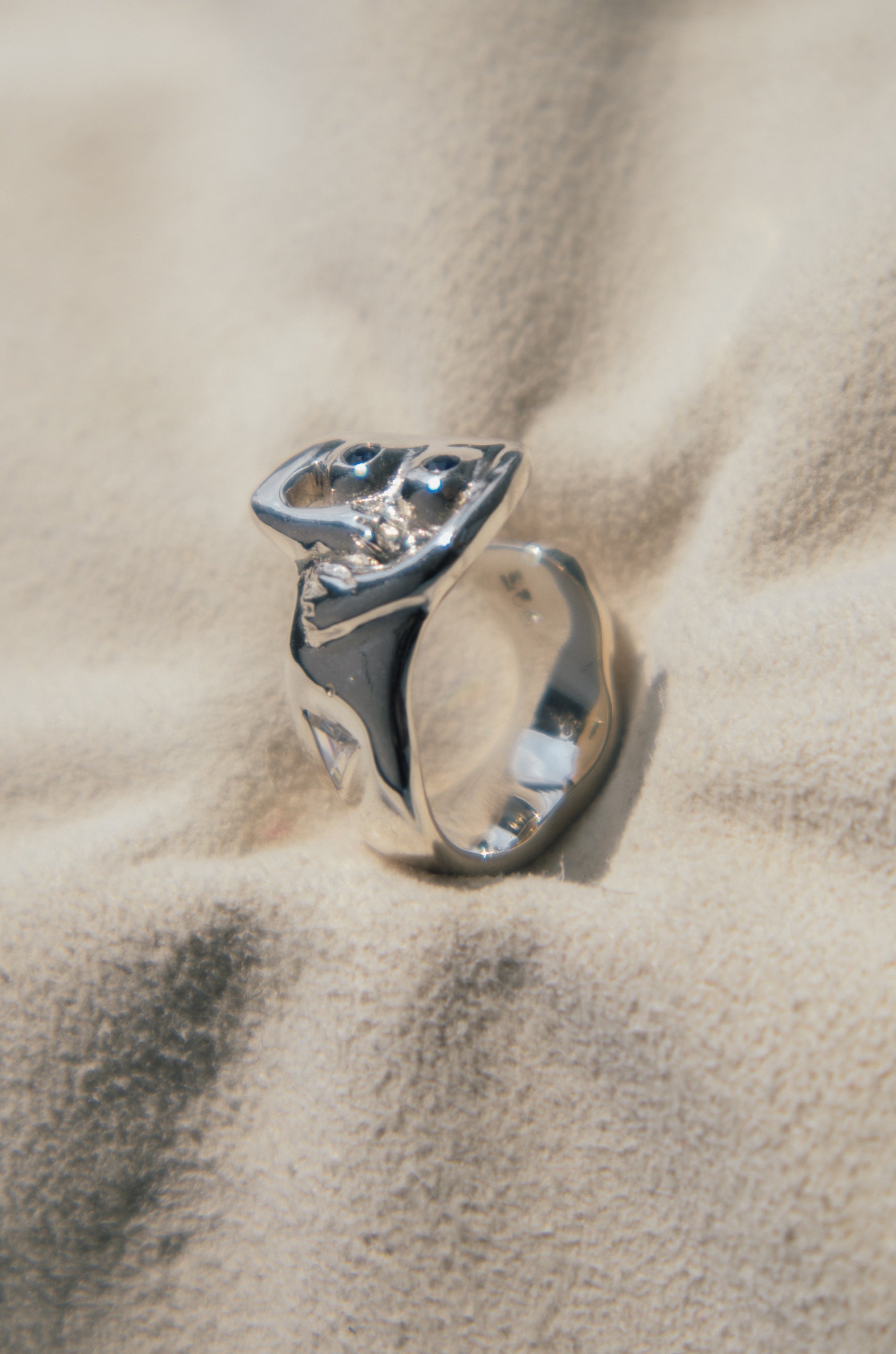 Cosima I Nova Ring - 925 Silver with Gemstones
