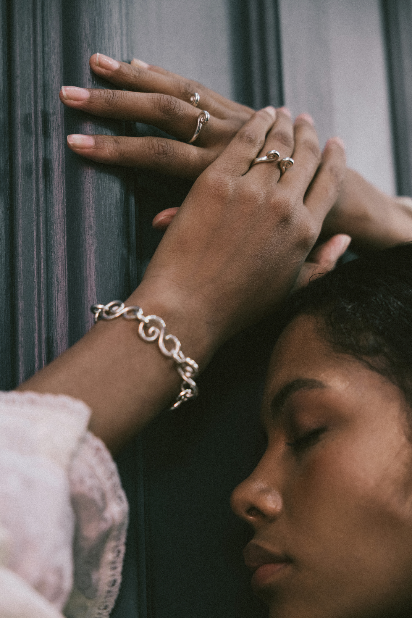 Brazalete El Garabato con Eslabones - Plata 925