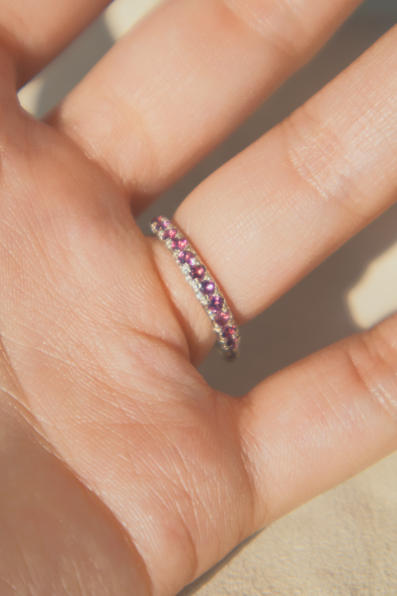 El Garabato Ring - 925 Silver with Pavé Setting