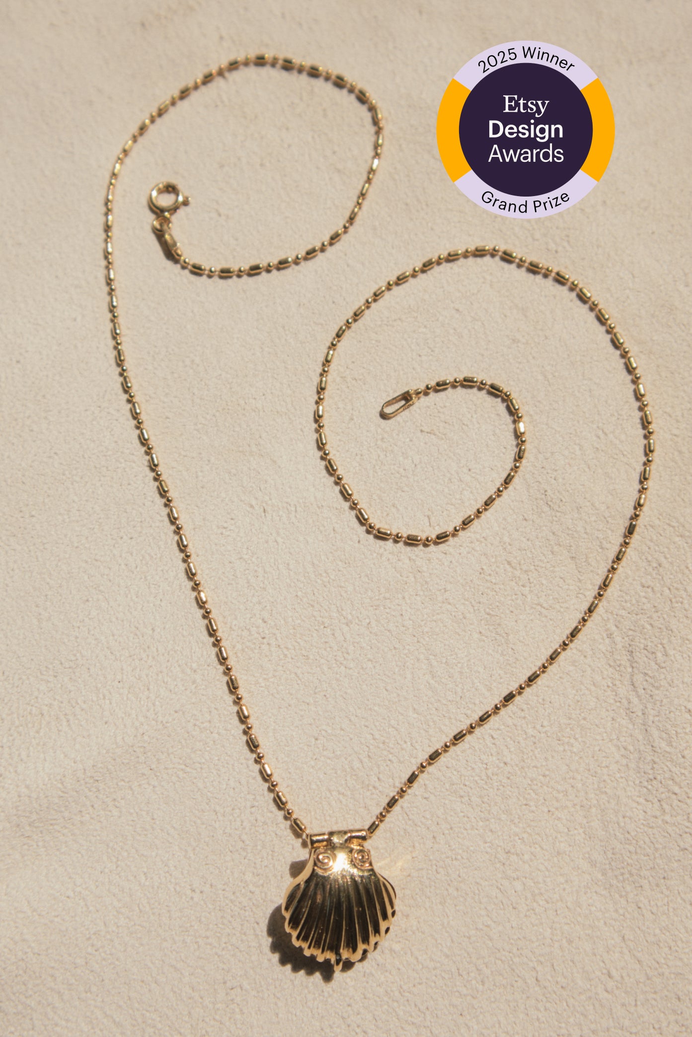 Collar La Perlita - 18k Oro Vermeil