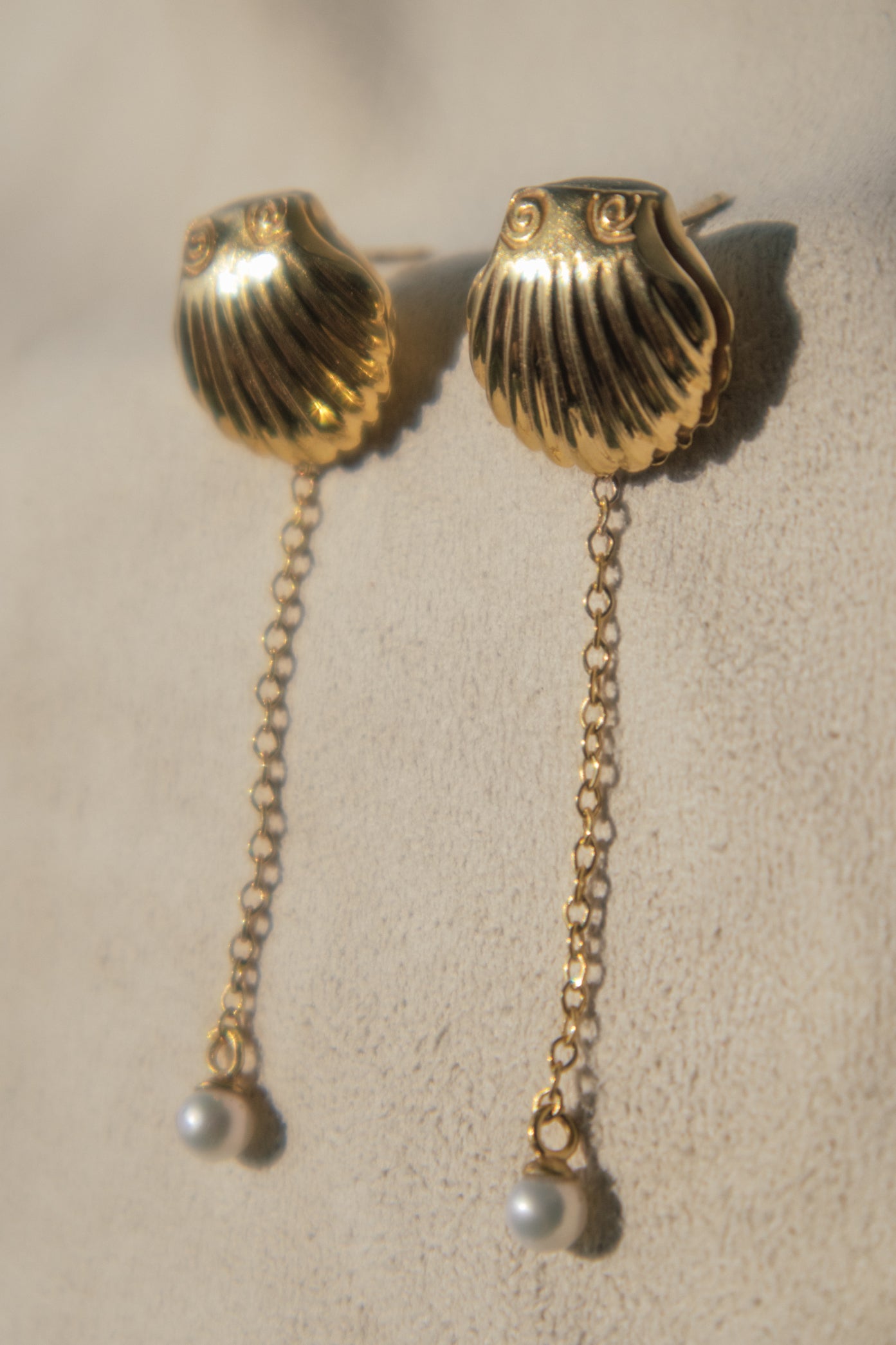 La Perlita Earrings - 18K Gold Vermeil