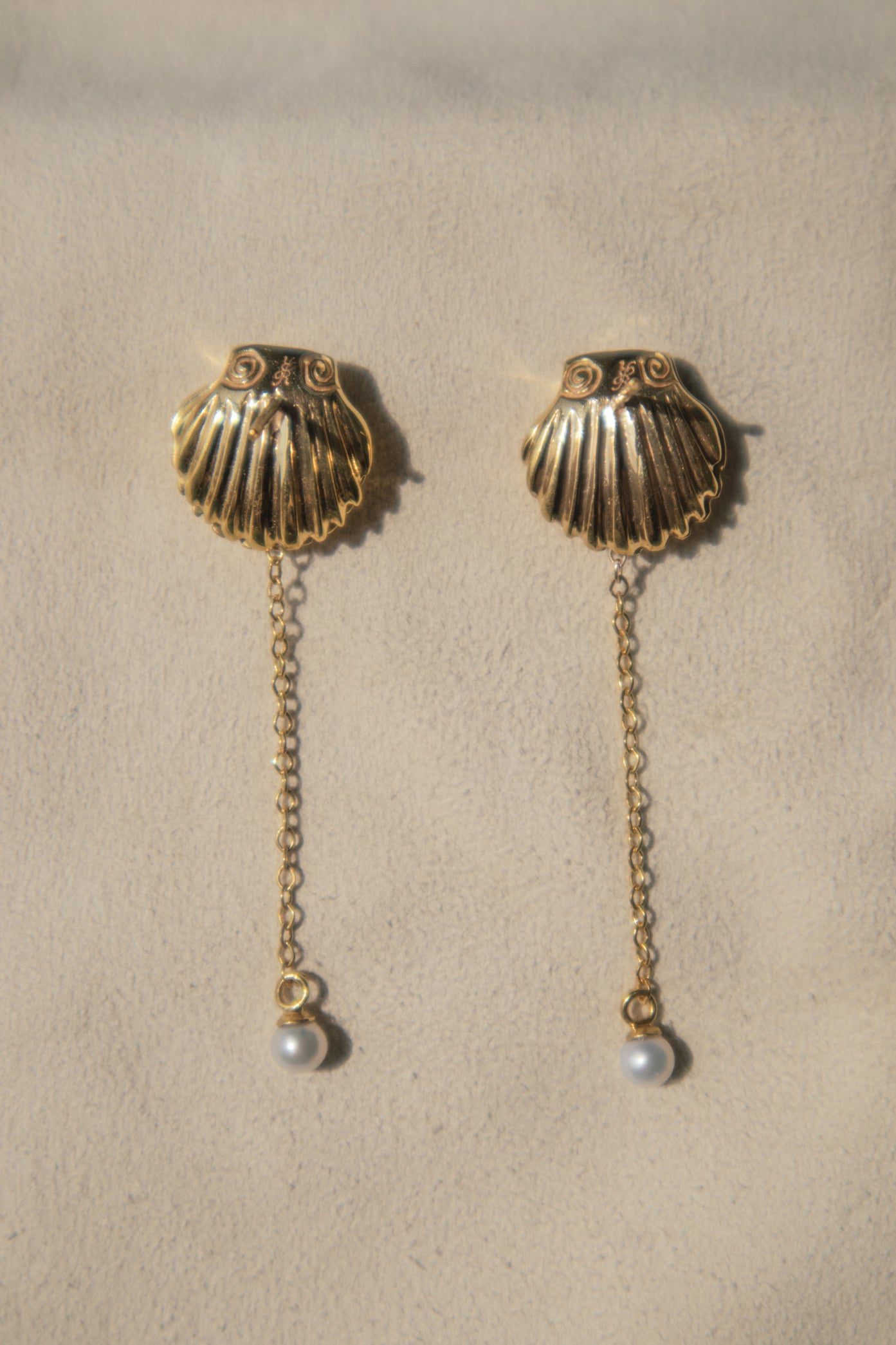 La Perlita Earrings - 18K Gold Vermeil