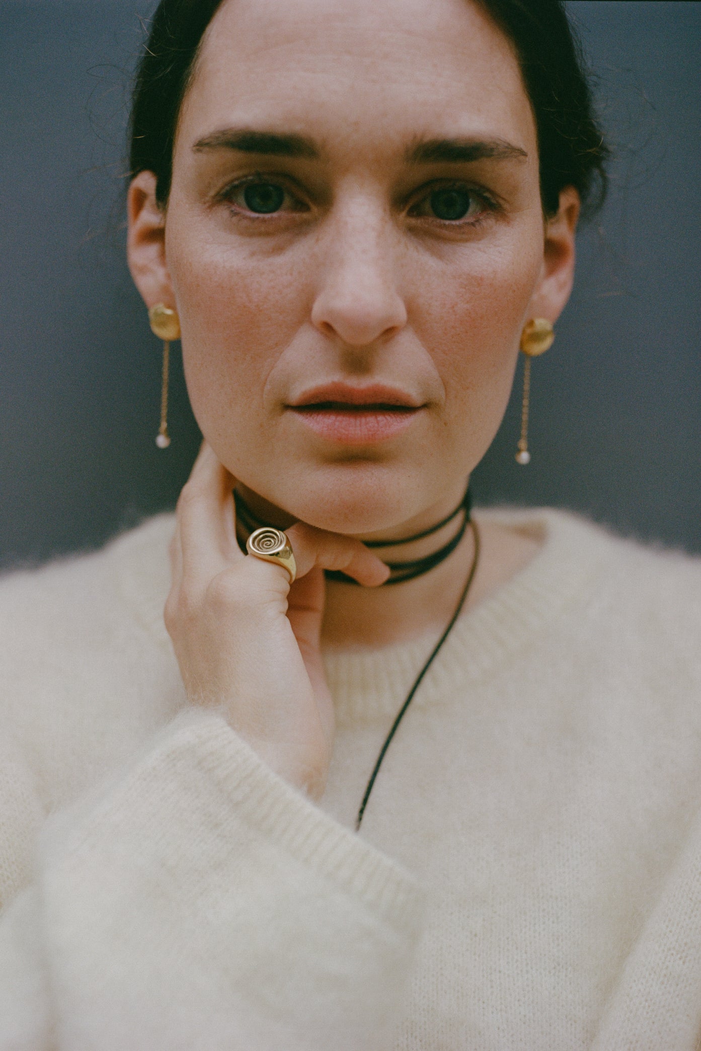 La Perlita Earrings - 18K Gold Vermeil