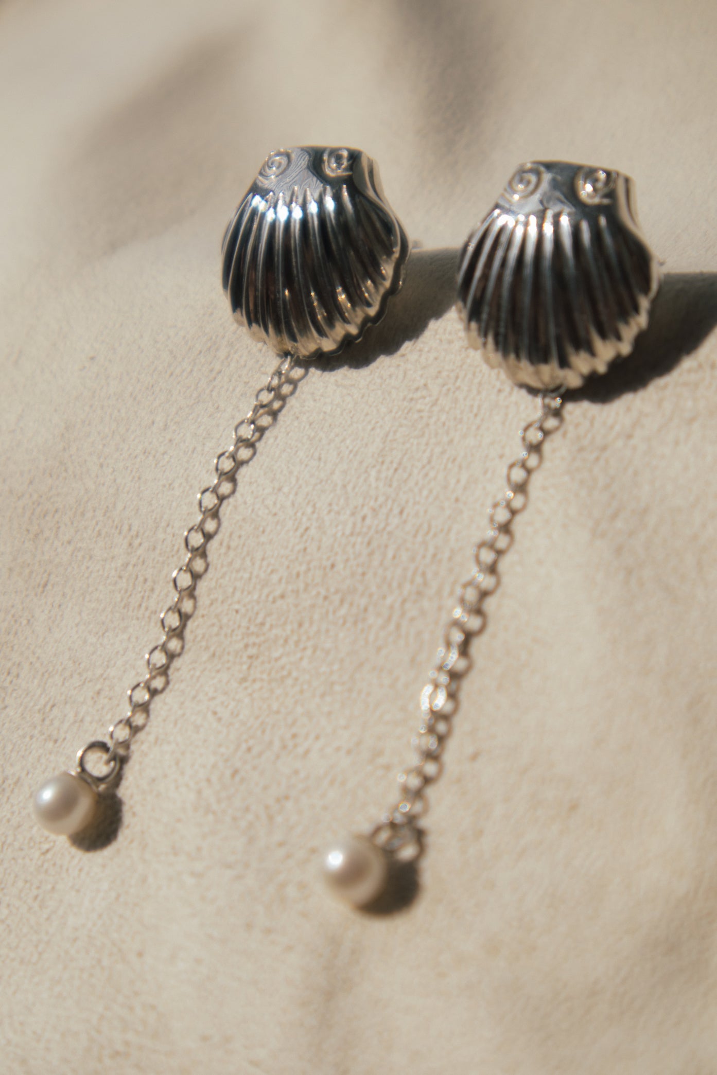 La Perlita Earrings - 925 Silver