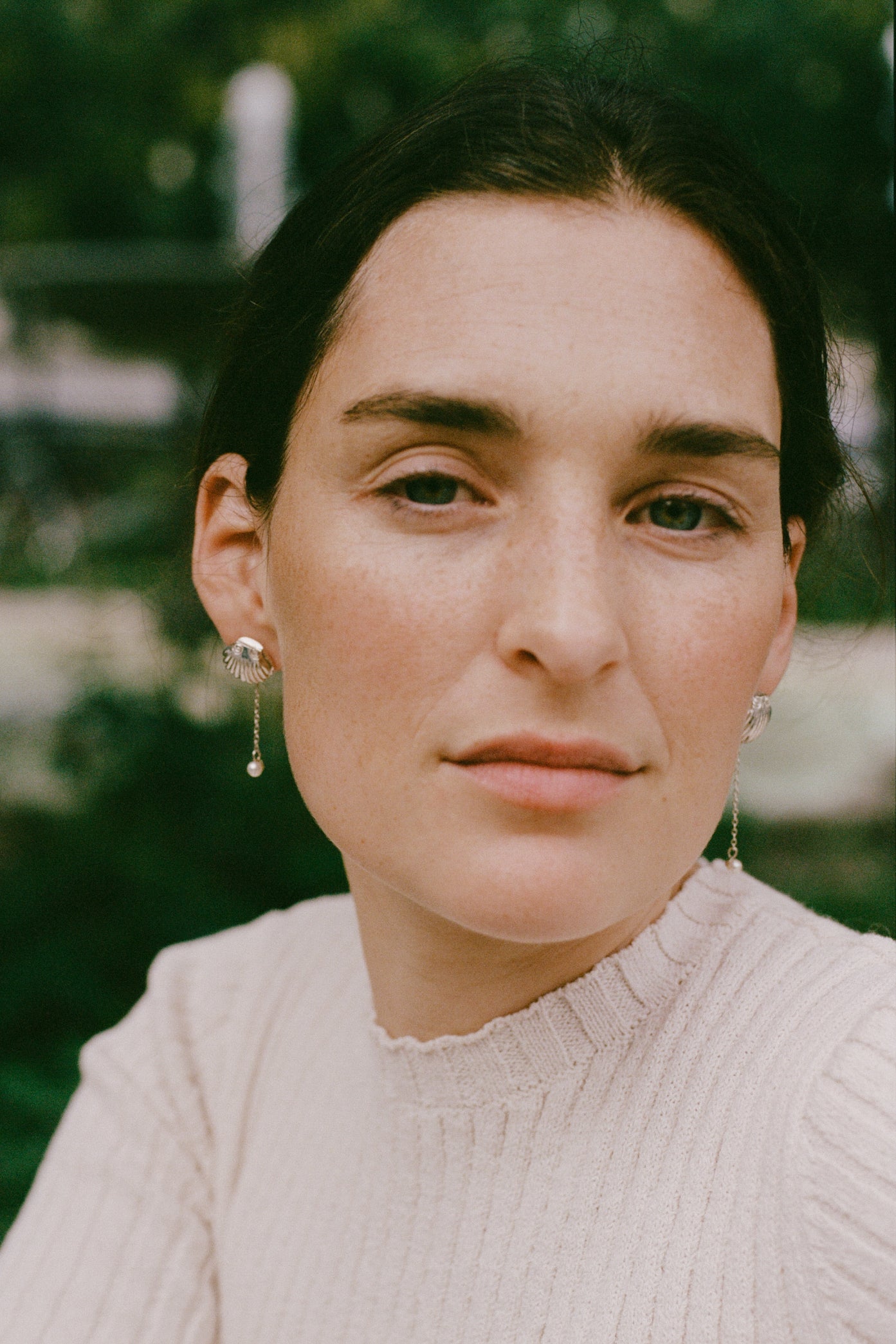 Pendientes La Perlita - 925 Plata