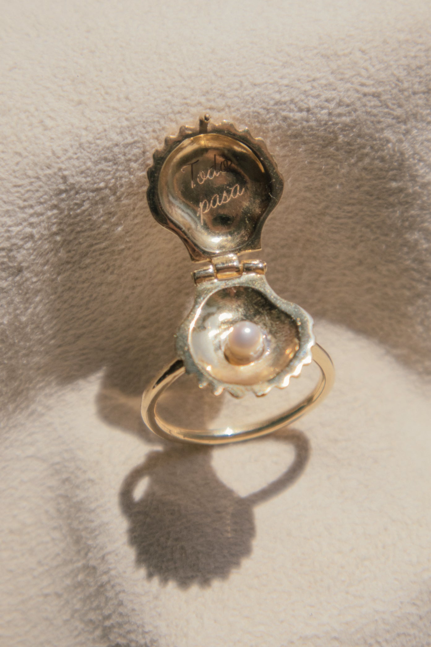 La Perlita Ring - 18K Gold Vermeil