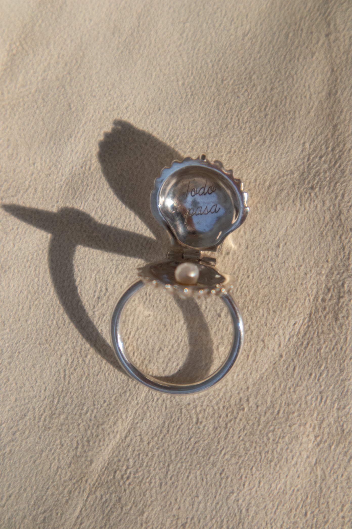 Anillo La Perlita - 925 Plata