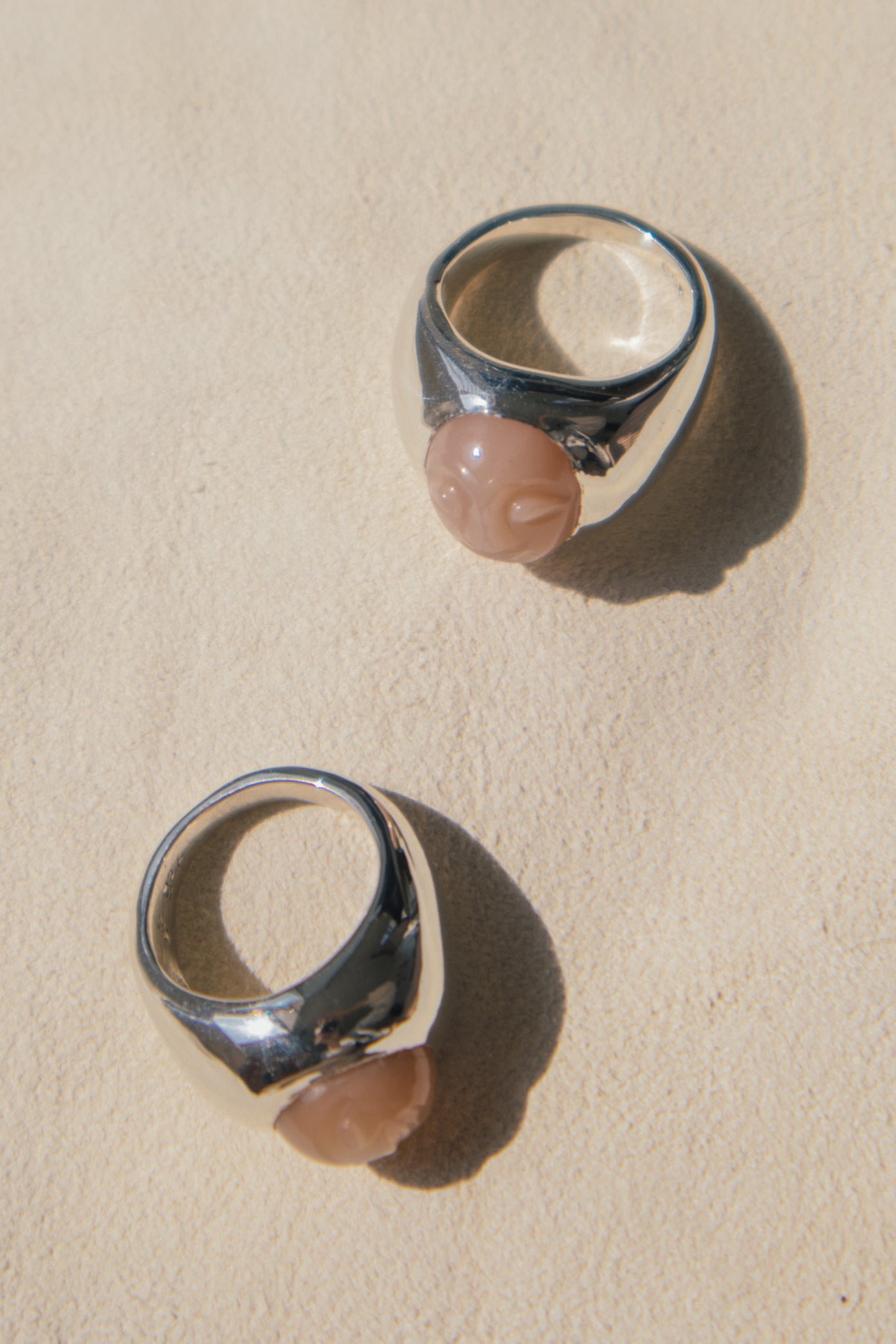 Soma Moonstone Ring - 925 Silver